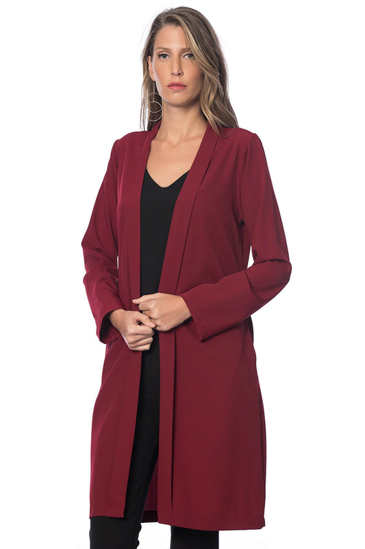 Linnea Women's Jacket - Burgundy - product image 1