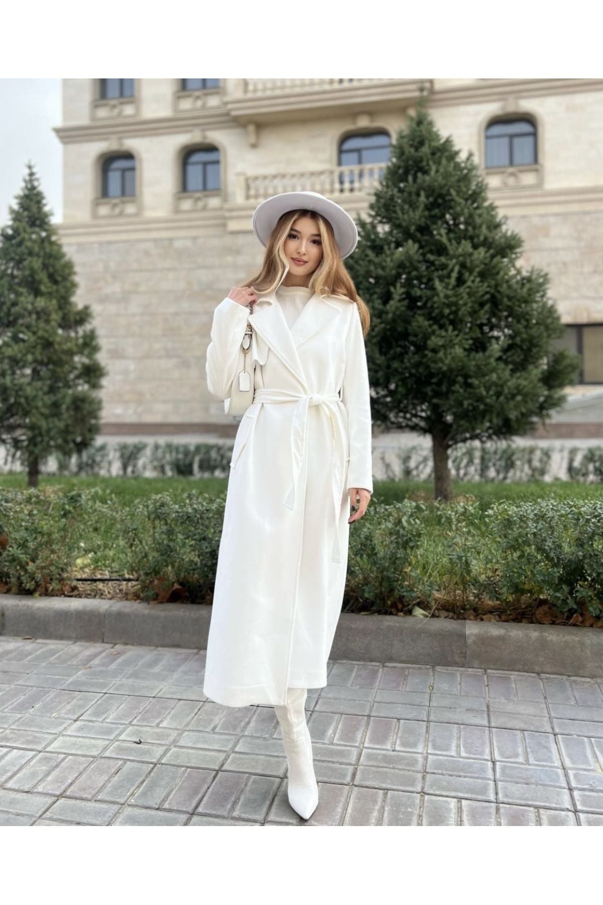 Andrea Women's Coat - White - product image 4