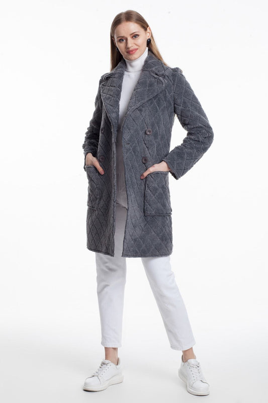 Fallon Women's Coat - Gray - product image 1