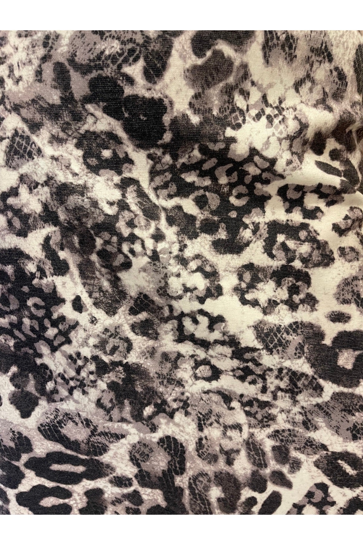 Adelaide Women's Leopard Print Skirt - Gray Black - product image 5