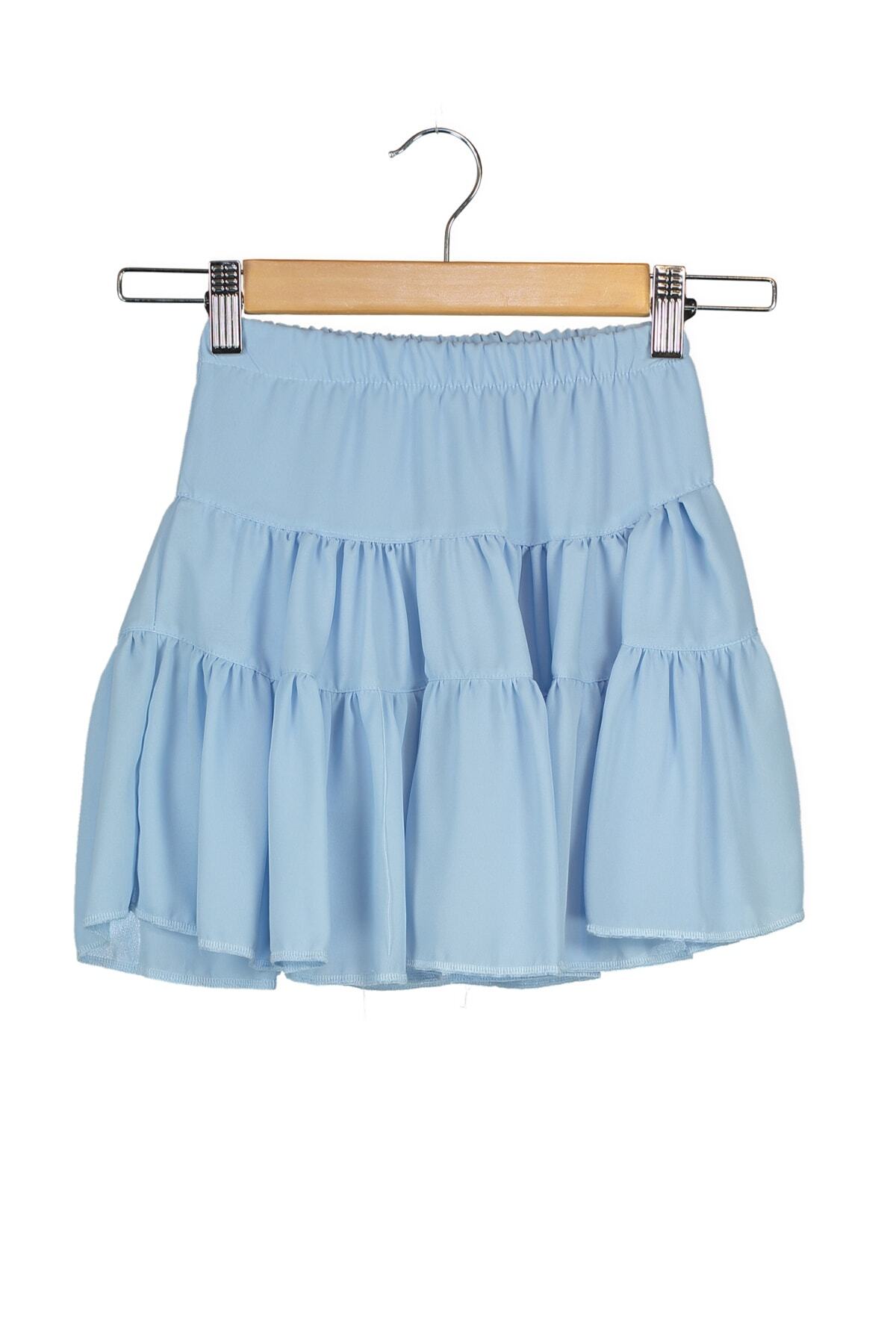 Brynn Girls' Skirt - Baby Blue - product image 3