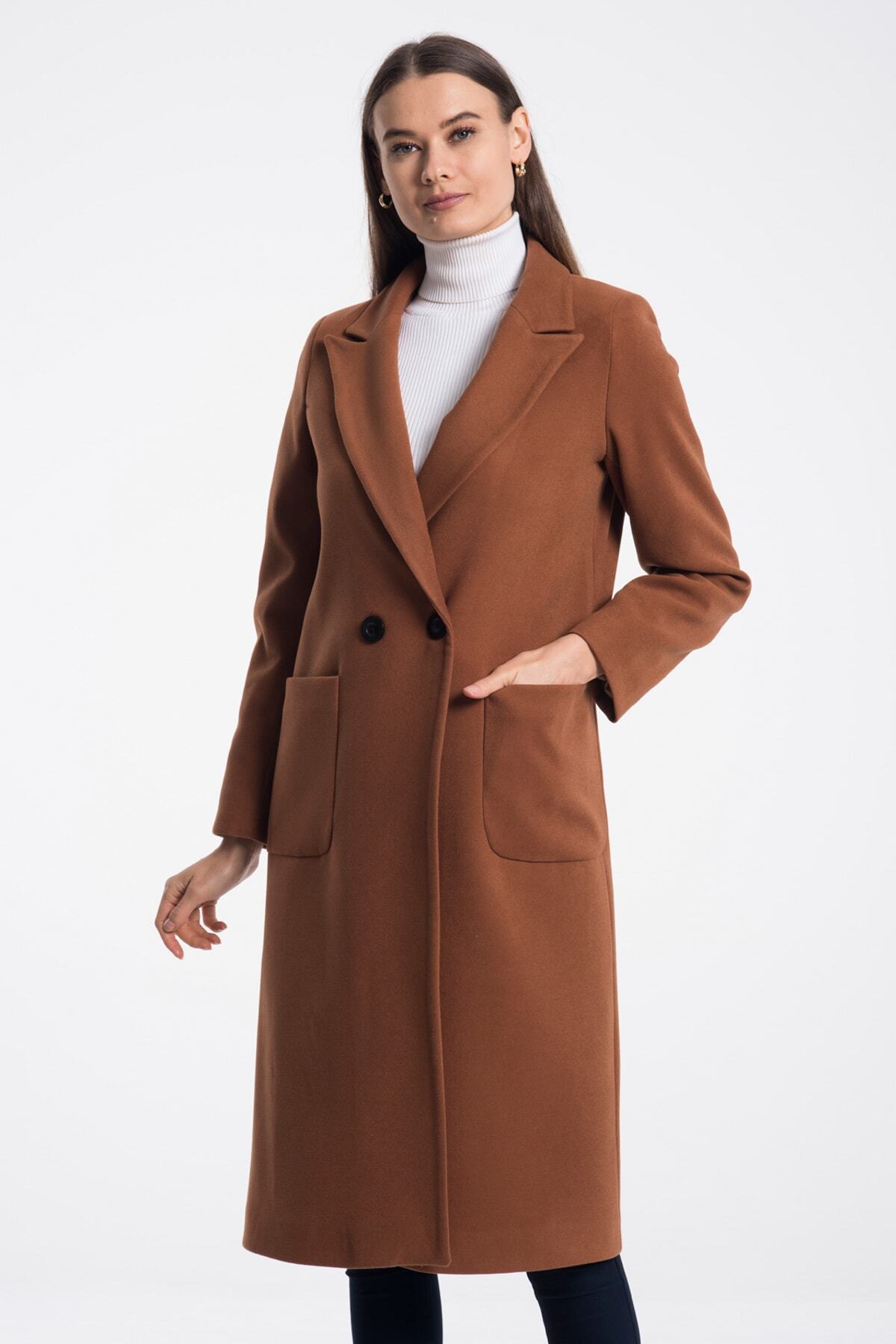 Annalise Women's Coat - Cognac - product image 5