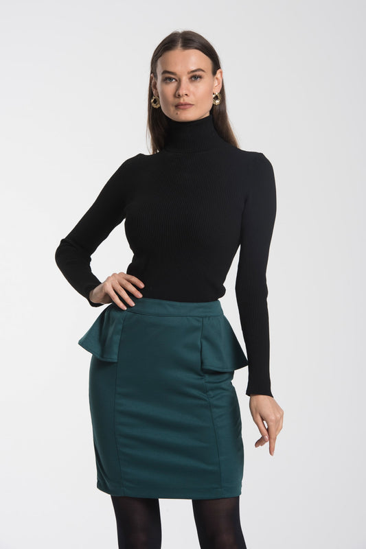 Francine Women's Skirt - Emerald Green - product image 1