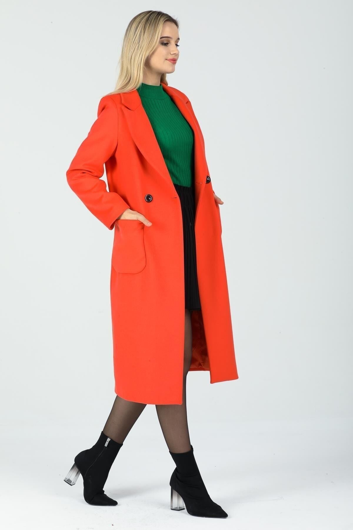 Annalise Women's Button Front Coat - Multicolor - product image 2