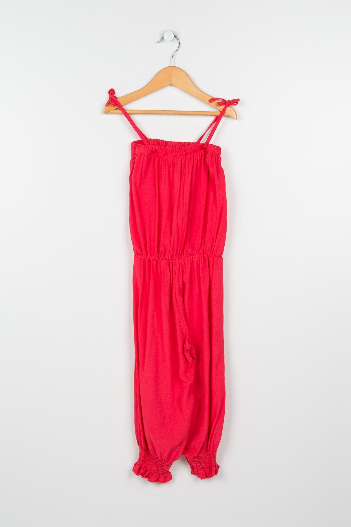 Cherie Girls' Jumpsuit - Coral Red - product image 2