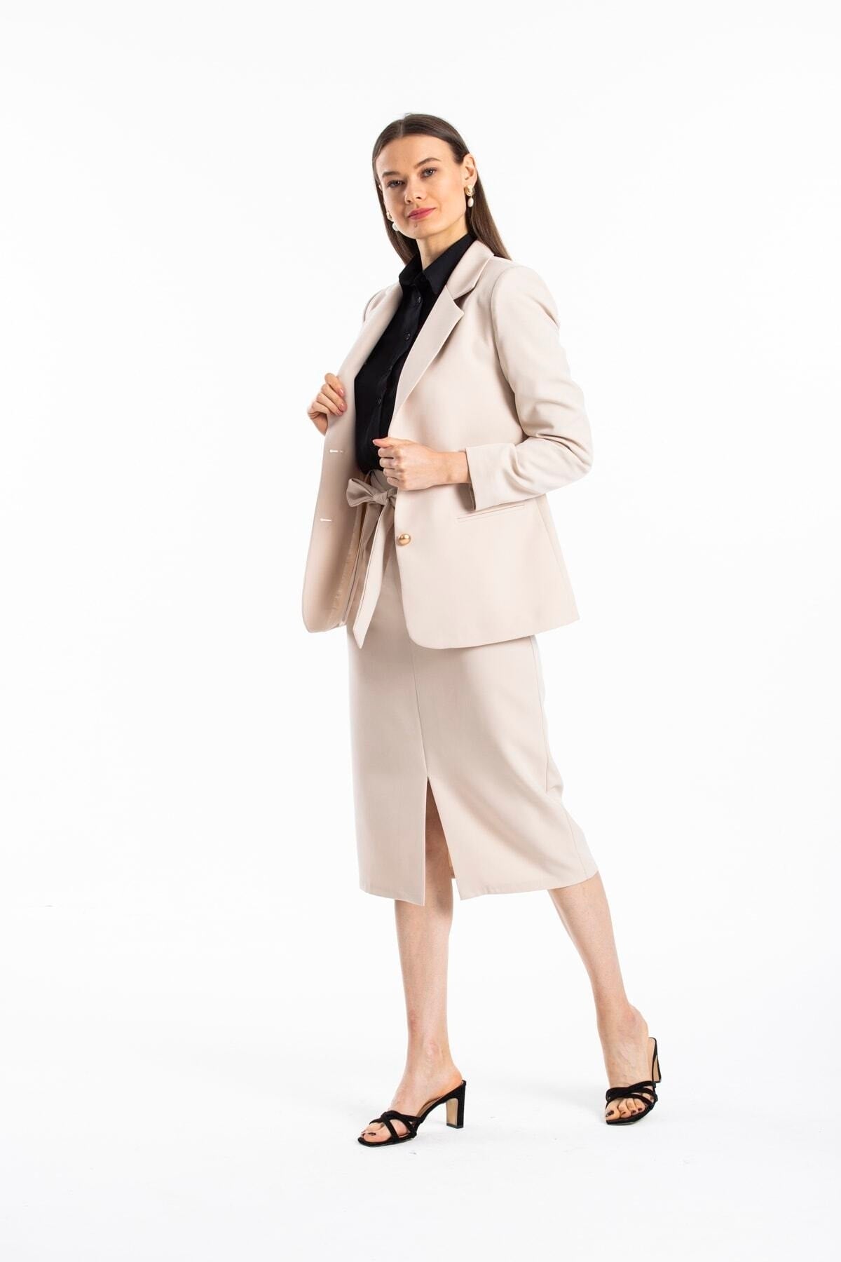 Elodie Women's Skirt - Beige - product image 2
