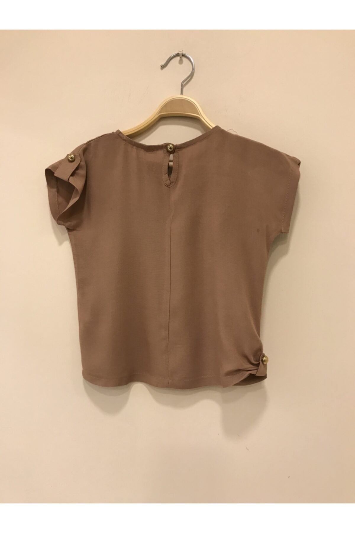 Dahlia Girls' Blouse - Caramel Taupe - product image 2