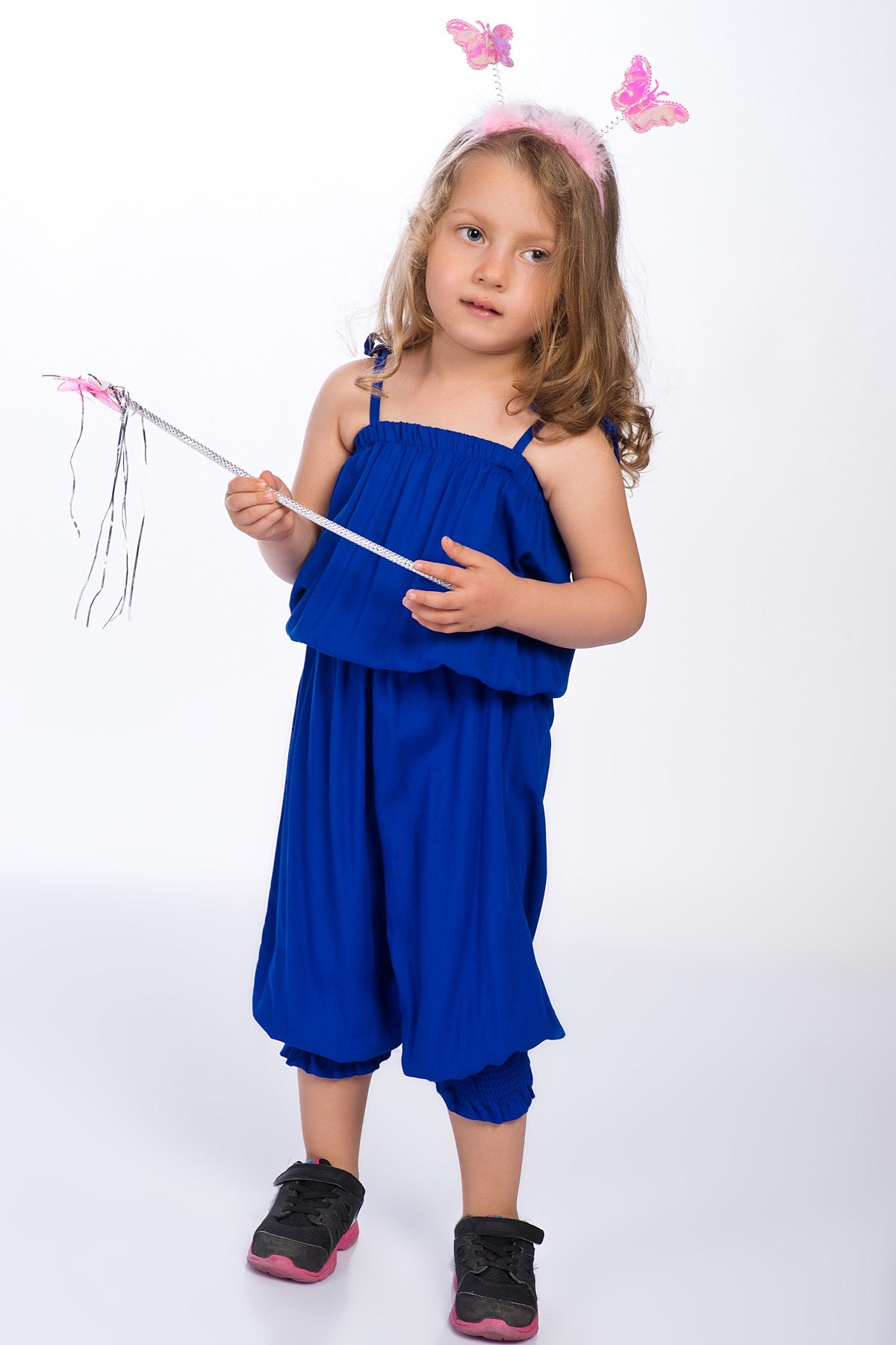Cherie Girls' Jumpsuit - Royal Blue - product image 2