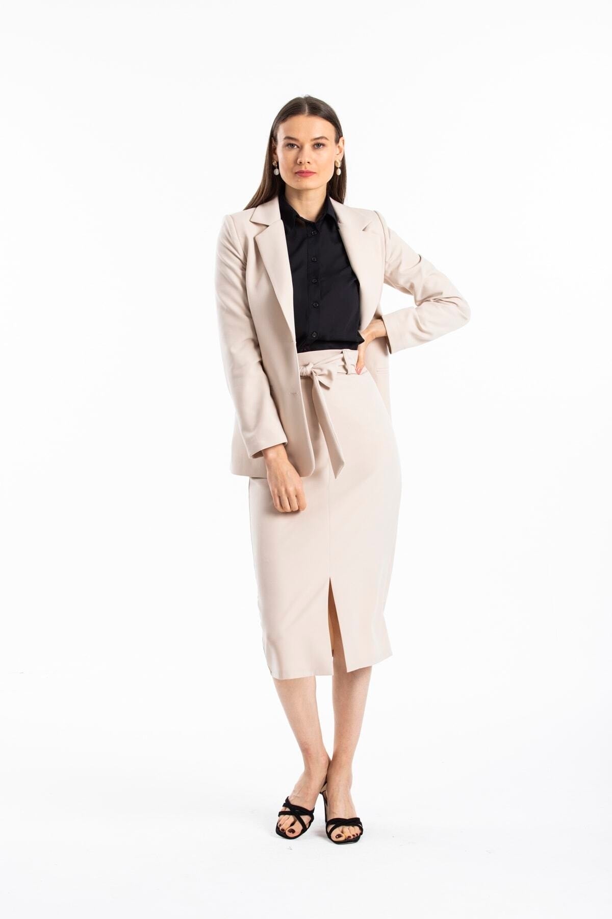 Elodie Women's Skirt - Beige - product image 3