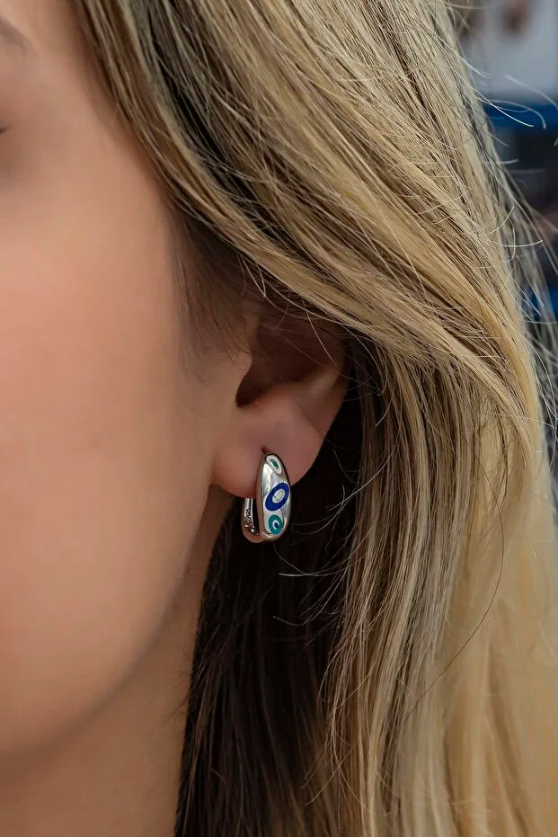 Pendientes con diseño de Ojo Turco