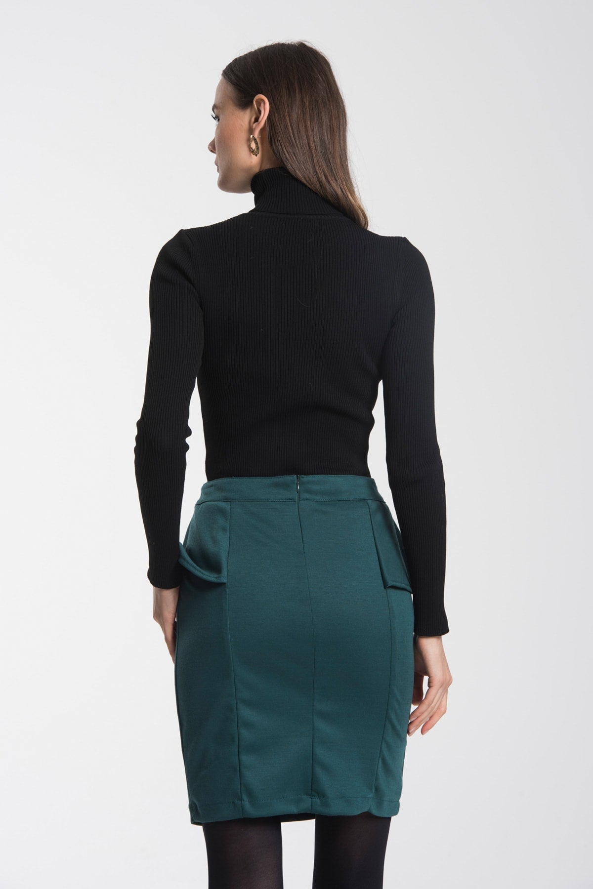 Francine Women's Skirt - Emerald Green - product image 3