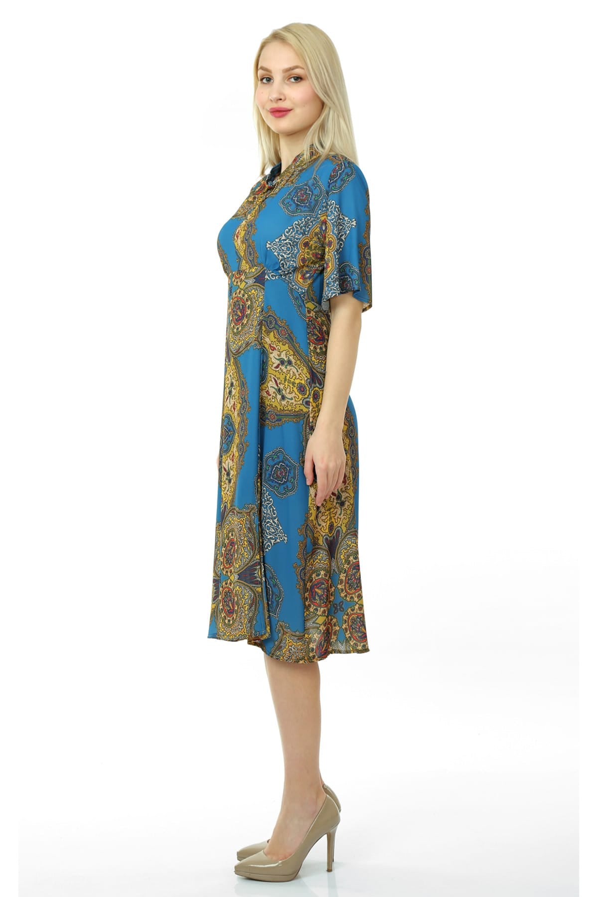 Guinevere Women's Dress - Royal Blue - product image 2