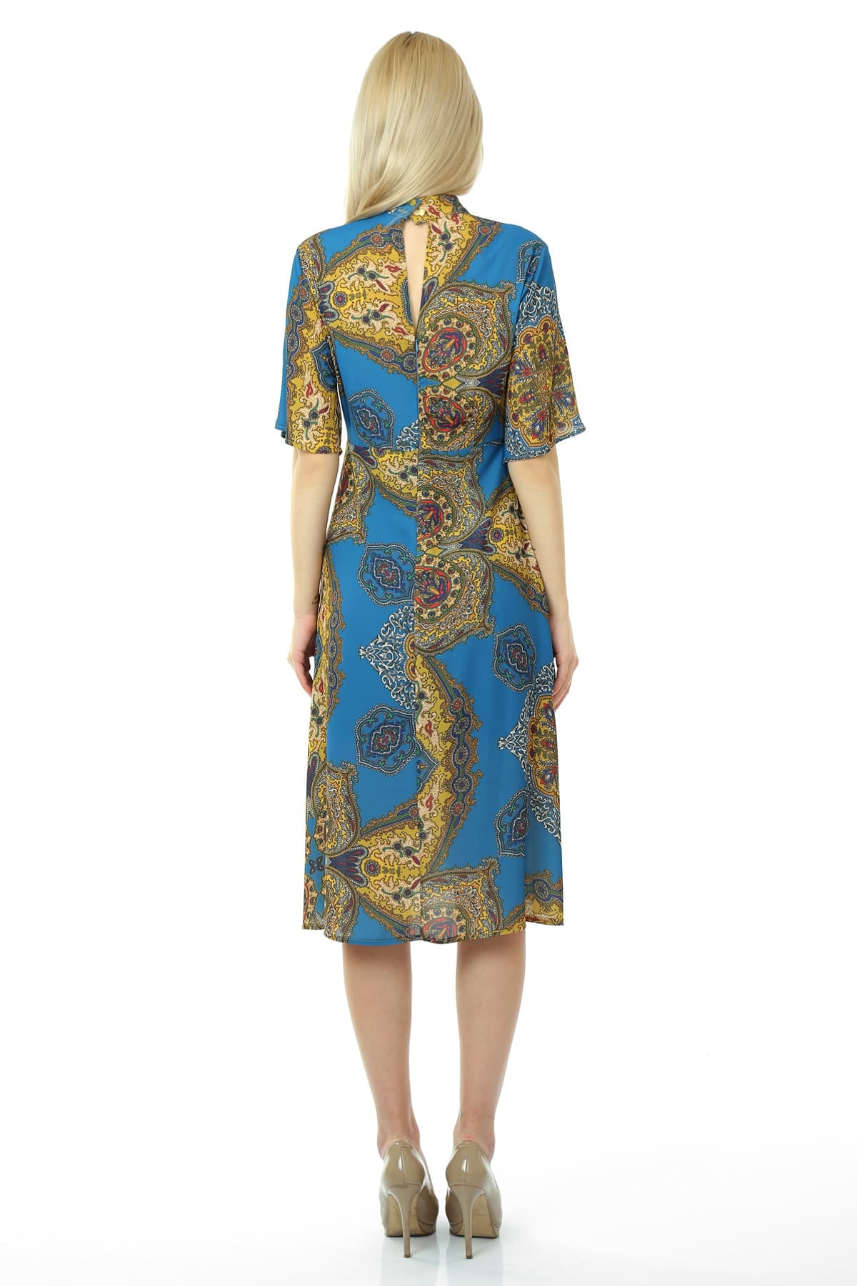 Guinevere Women's Dress - Royal Blue - product image 3