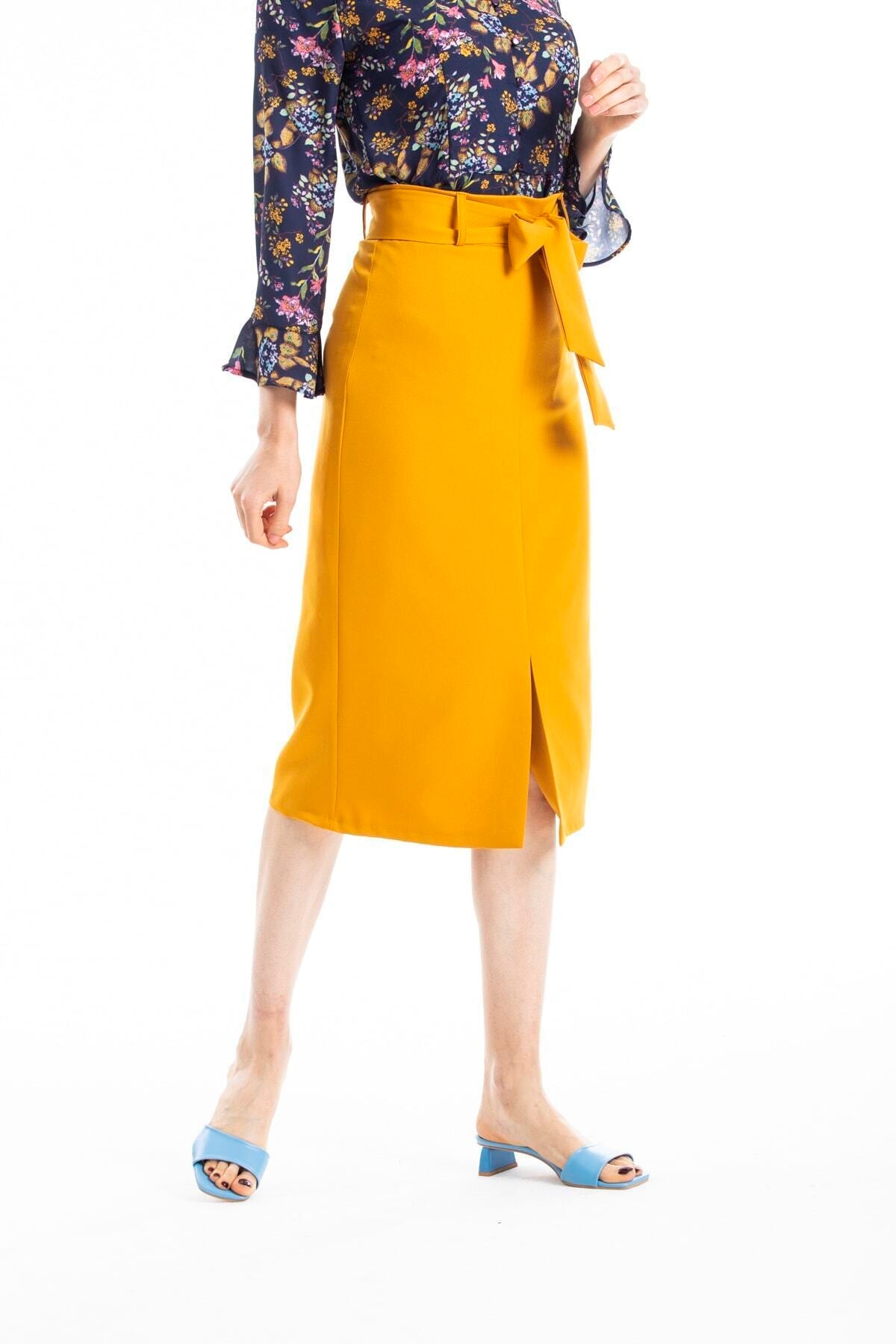 Elodie Women's Skirt - Mustard - product image 5
