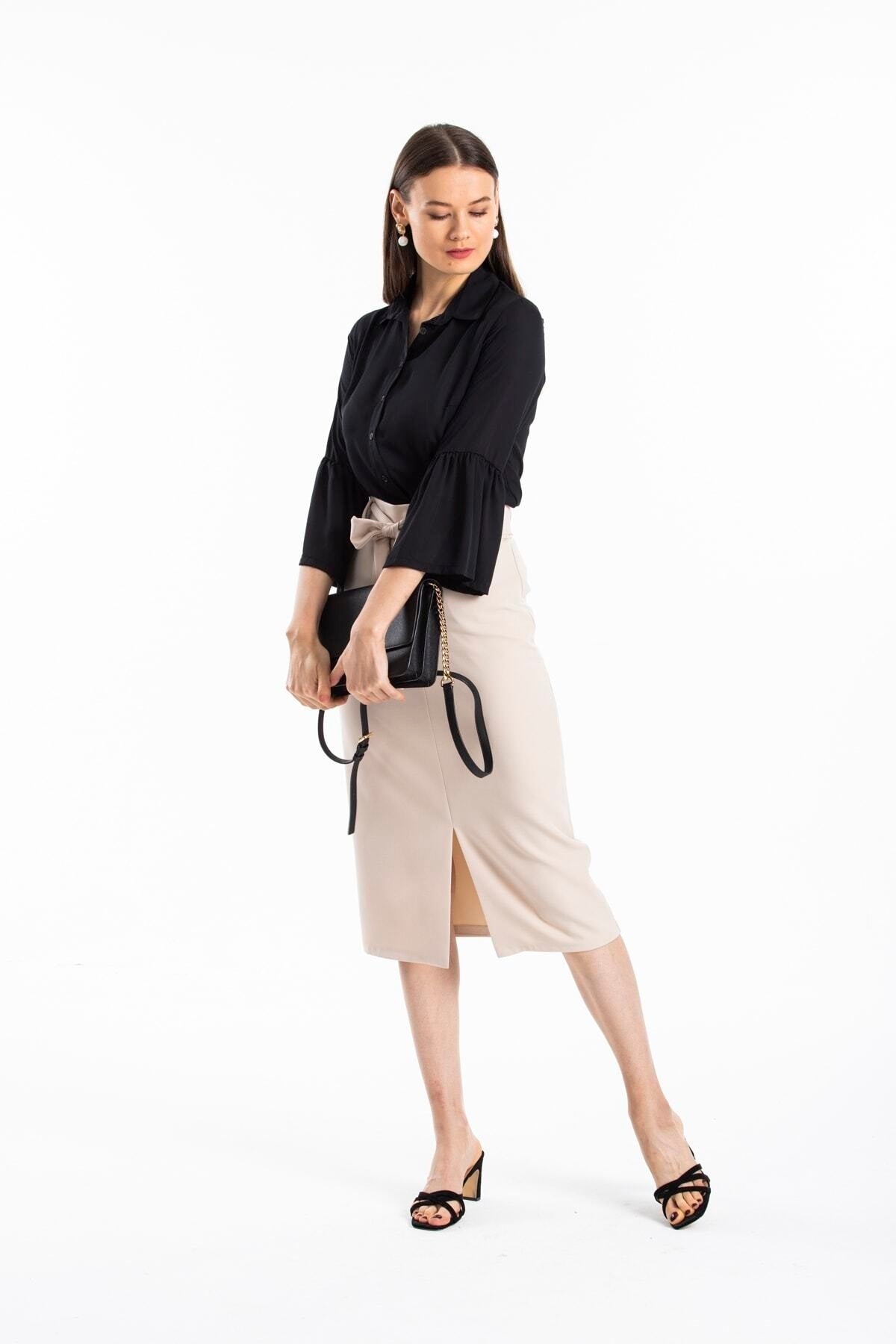 Elodie Women's Skirt - Beige - product image 6