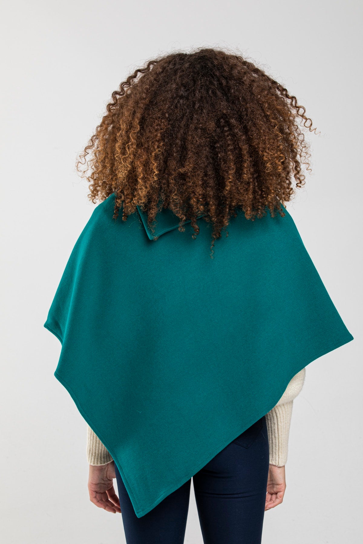 Dina Women's Poncho - Teal New - product image 6