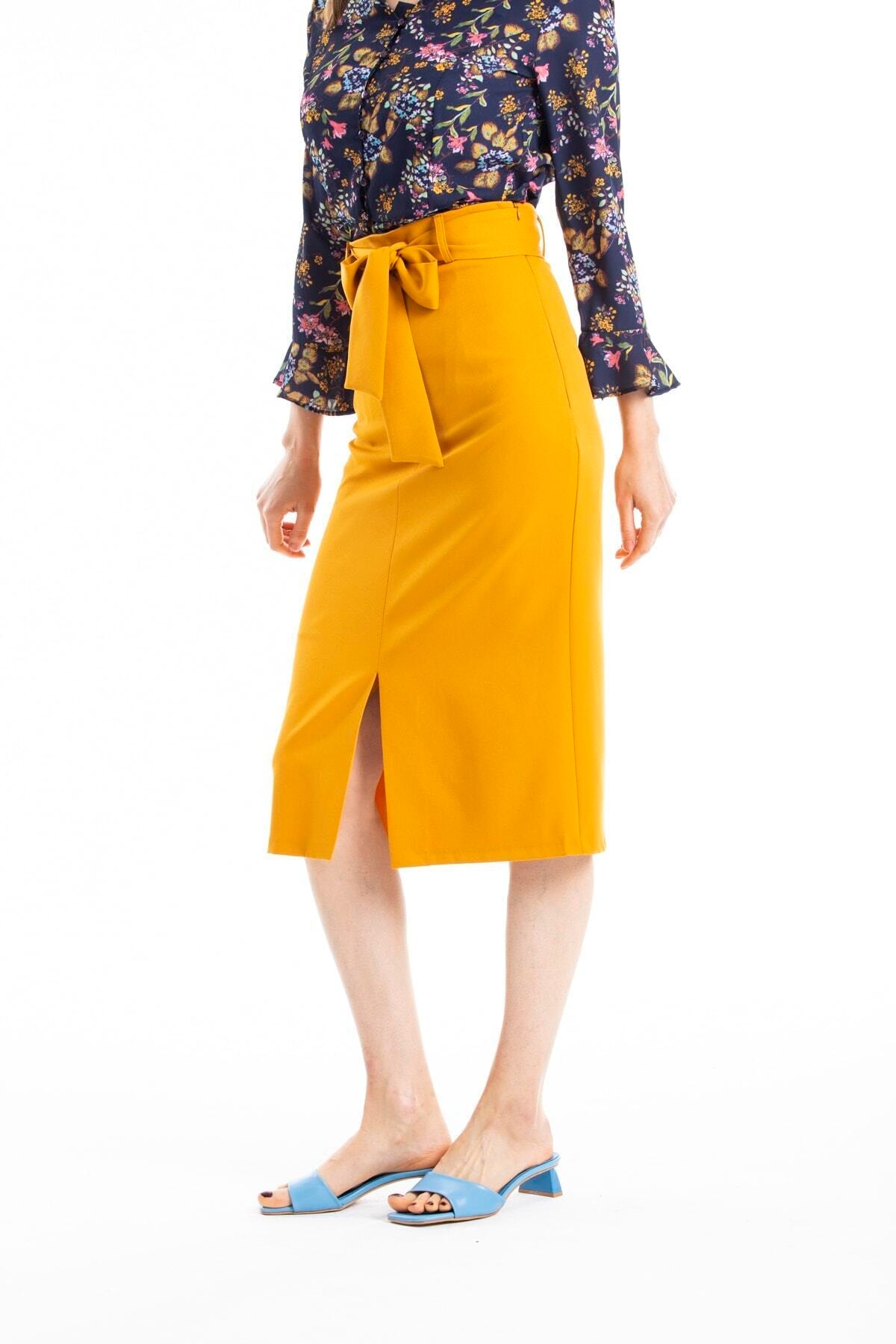 Elodie Women's Skirt - Mustard - product image 7