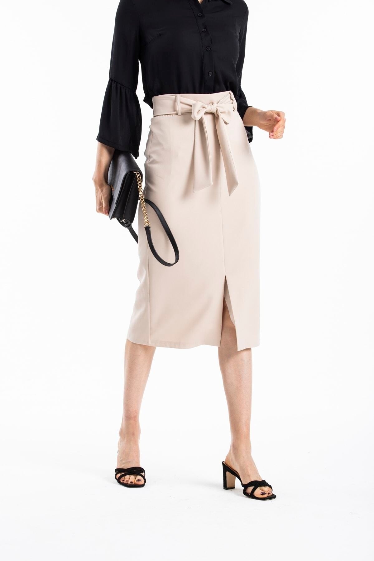 Elodie Women's Skirt - Beige - product image 8