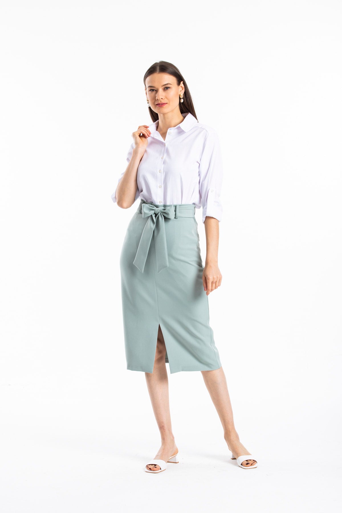 Elodie Women's Skirt - Mint - product image 8