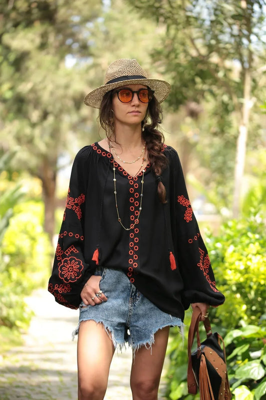 Mystic Meadows Embroidered Vyshyvanka