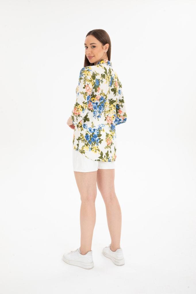 Sophia Casual Floral Button Down Shirt